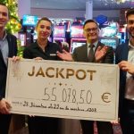 Casino Ouistreham barriere 55000 euros jackpot progressif Jin Ji Bao Xi