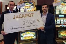jackpot de 27552 euros sur la machine a sous Tower of Power du casino barriere de Ouistreham